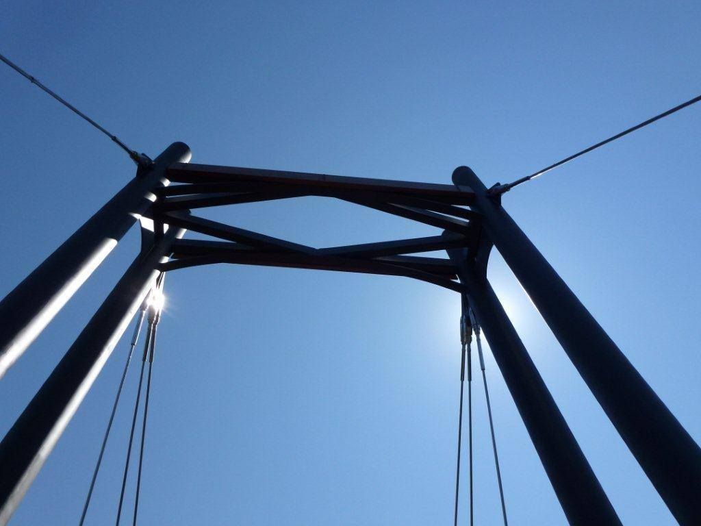 A Bridge Support Structure Against a Clear, Bright Blue Sky — Darren Gray Cad Services In Upper Corindi, NSW