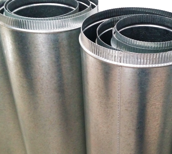 rolled pipe ducting
