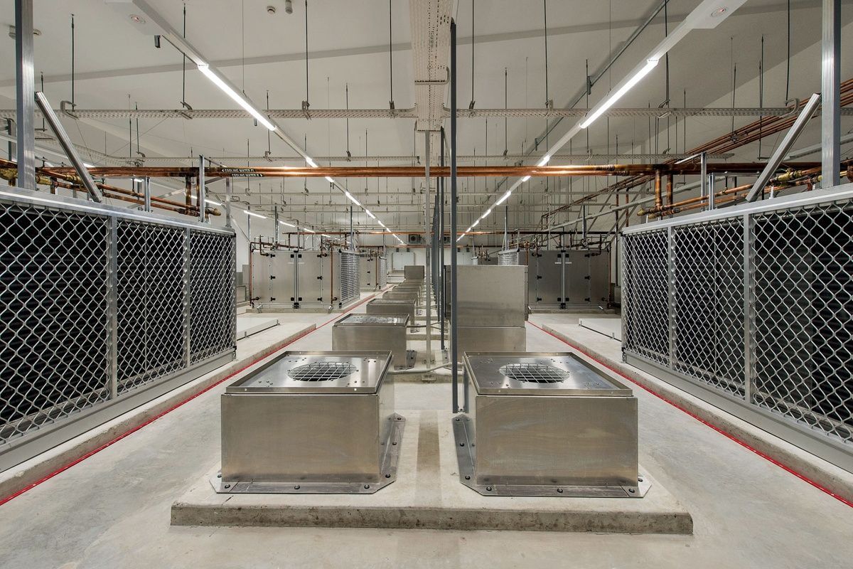 Air distribution in Data Centres