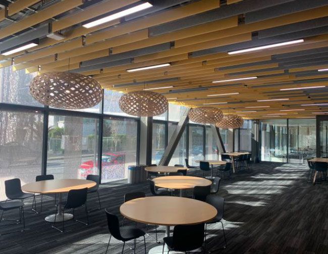 HVAC ducting at University of Auckland