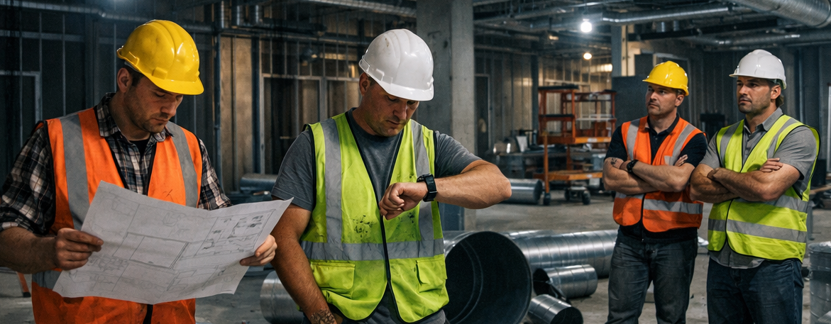 HVAC projects run late