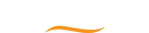 Orange swoosh logo on a white background