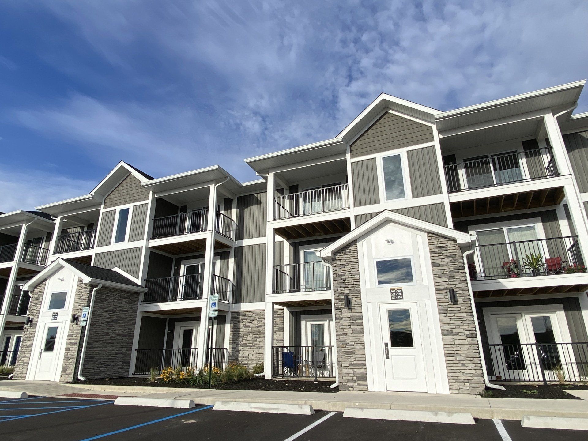 Apartment Community Building