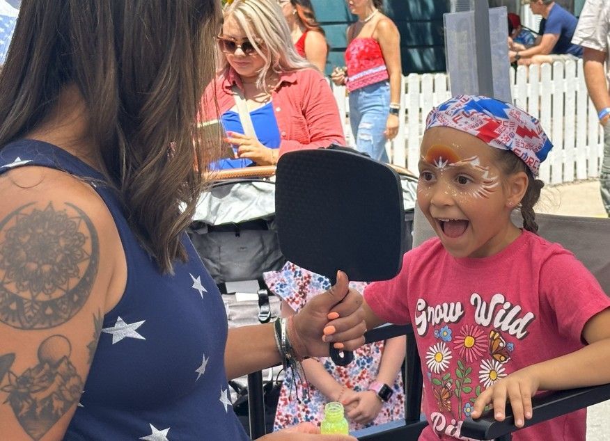Face painting activities 