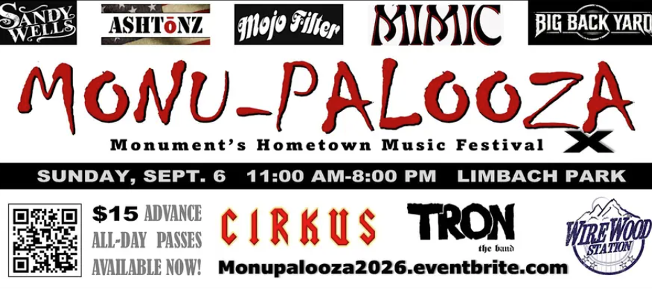 Monu-Palooza X's lineup of its annual festival such as WireWood Station, Tron, Cirkus, Big Back Yard, Mimic, Mojo Filter, Ashtonz