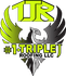 #1-TRIPLEJ Roofing LLC logo with green and black stylized eagle and large &ldquo;TJR&rdquo; lettering