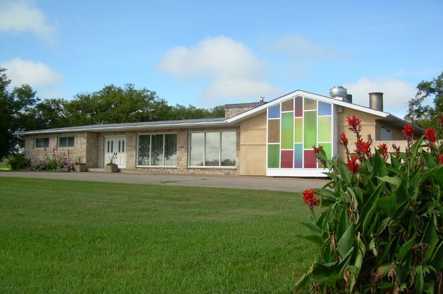 Funeral home exterior
