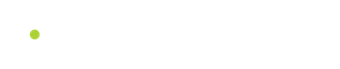 Small lime-green dot near the upper left on a white background