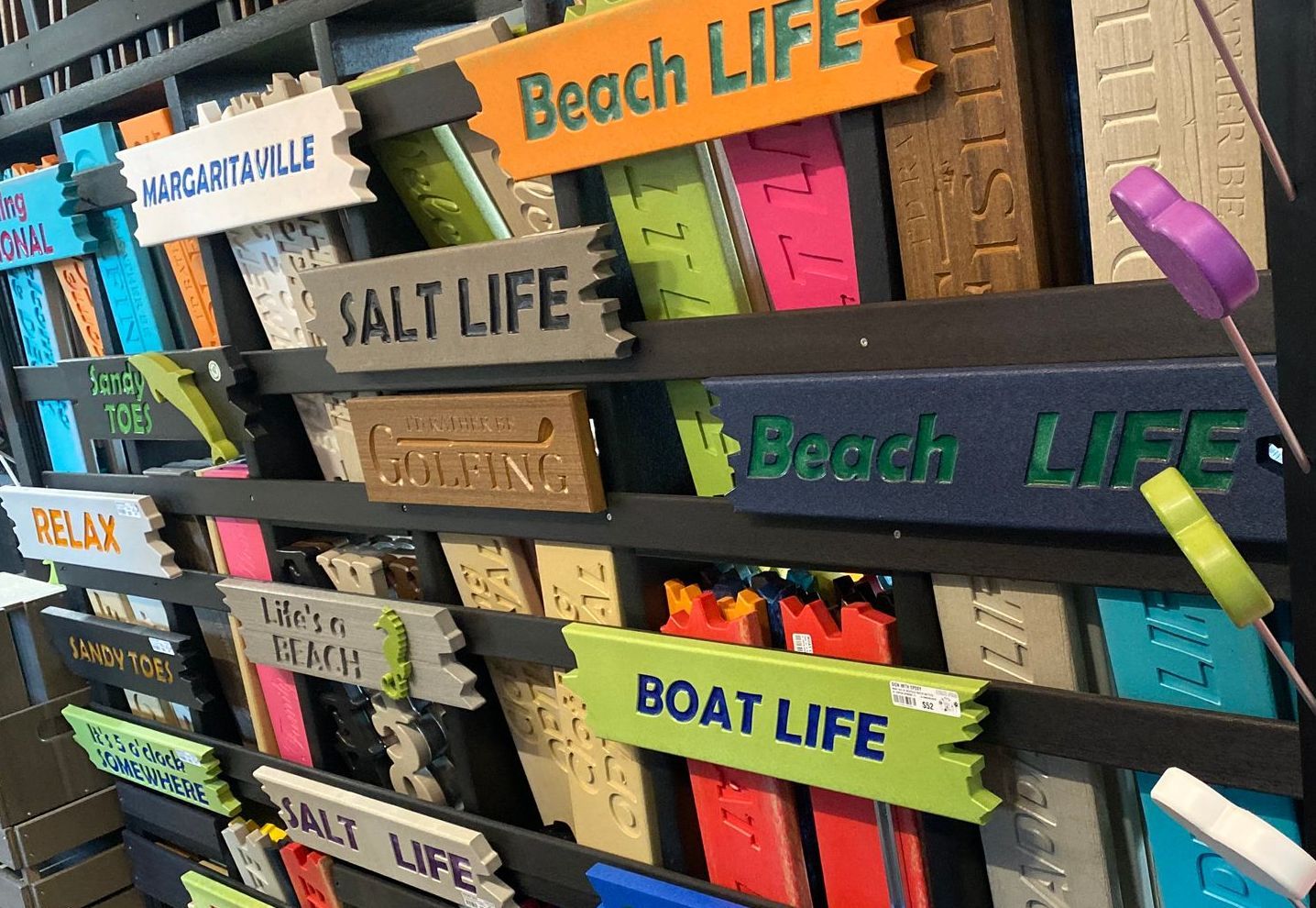 Colorful Signs - Tarpon Springs, FL - Nik’s Piks Gift Shop