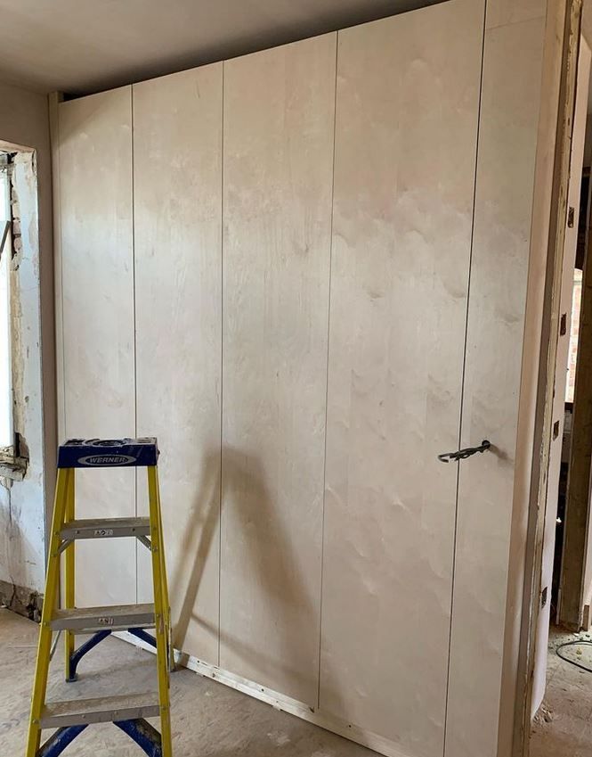 Veneered Birch Plywood Cupboards