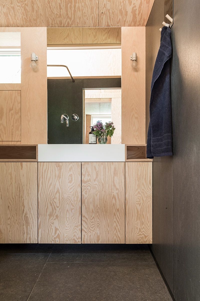 Pine Plywood Kitchen cupboards and doors
