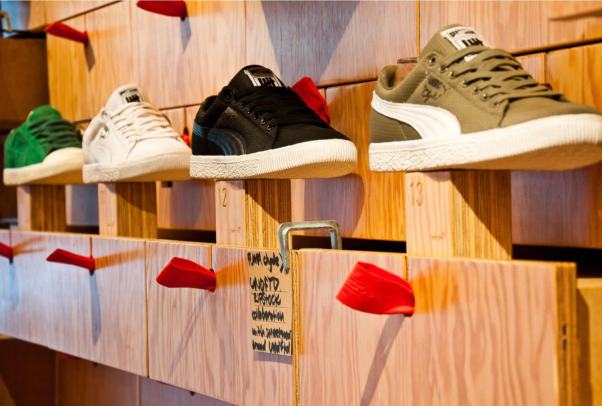 Douglas Fir Plywood used for retail furniture