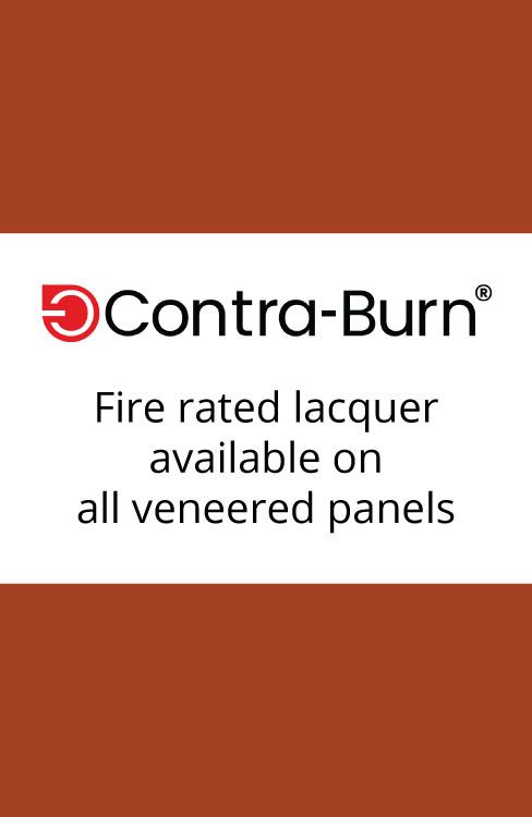 Fire Rated Veneered plywood and MDF panels
