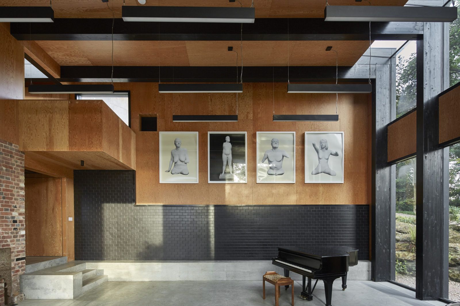 Doug Fir plywood for wall lining