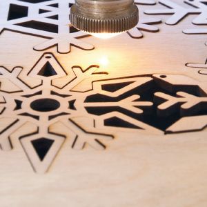 Thin laser craft plywood