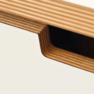 Melamine faced plywood