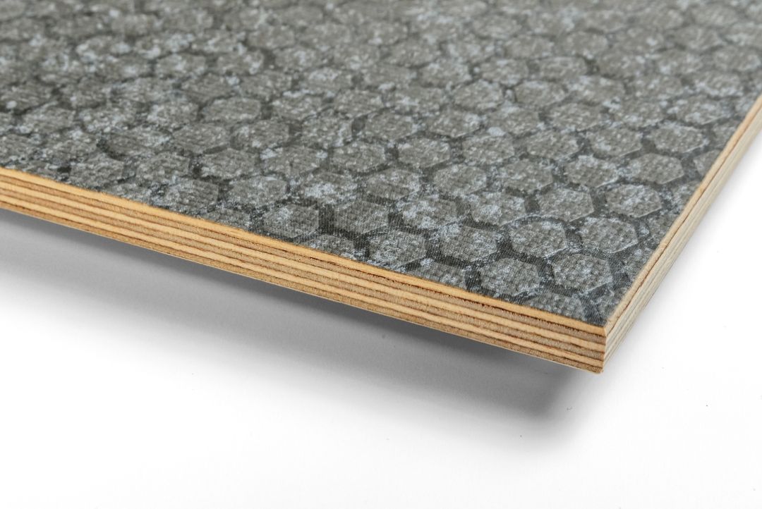 multi grey Hexa plus plywood