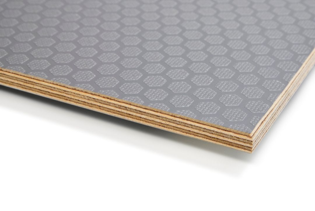silver grey Hexa plus plywood
