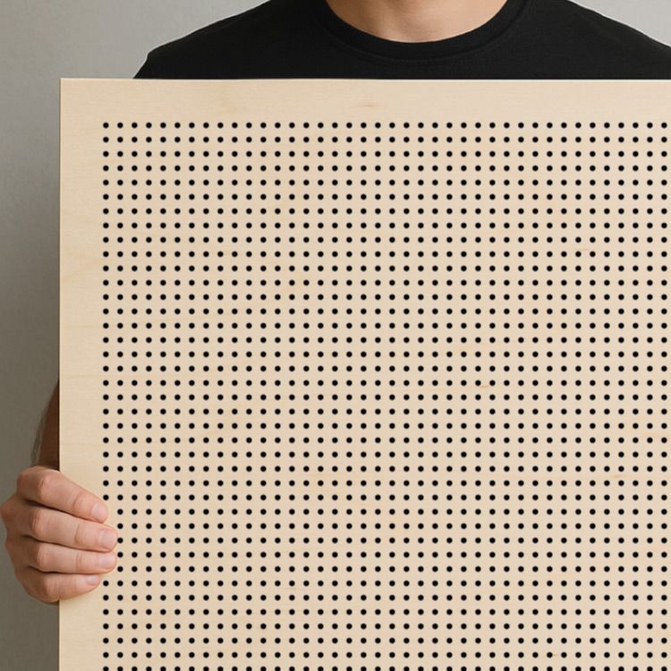 Acoustic Perforated Plywood Panels H6-16