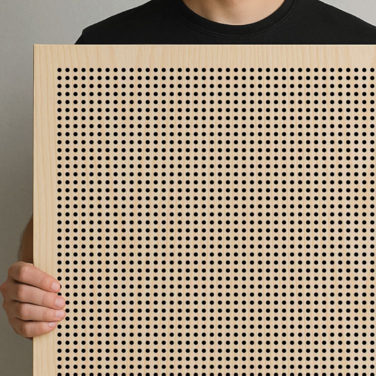 Acoustic Perforated Plywood Panels H8-16
