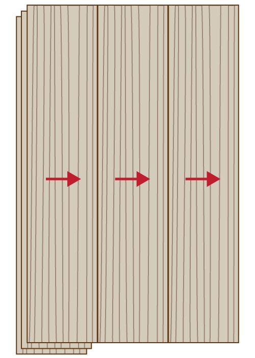 Slip Matched Veneer Diagram