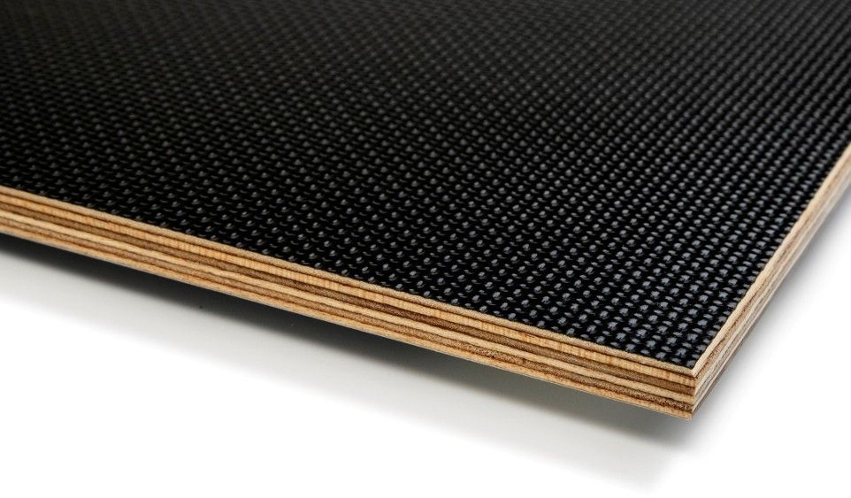 Dark Brown phenol smooth mesh birch plywood