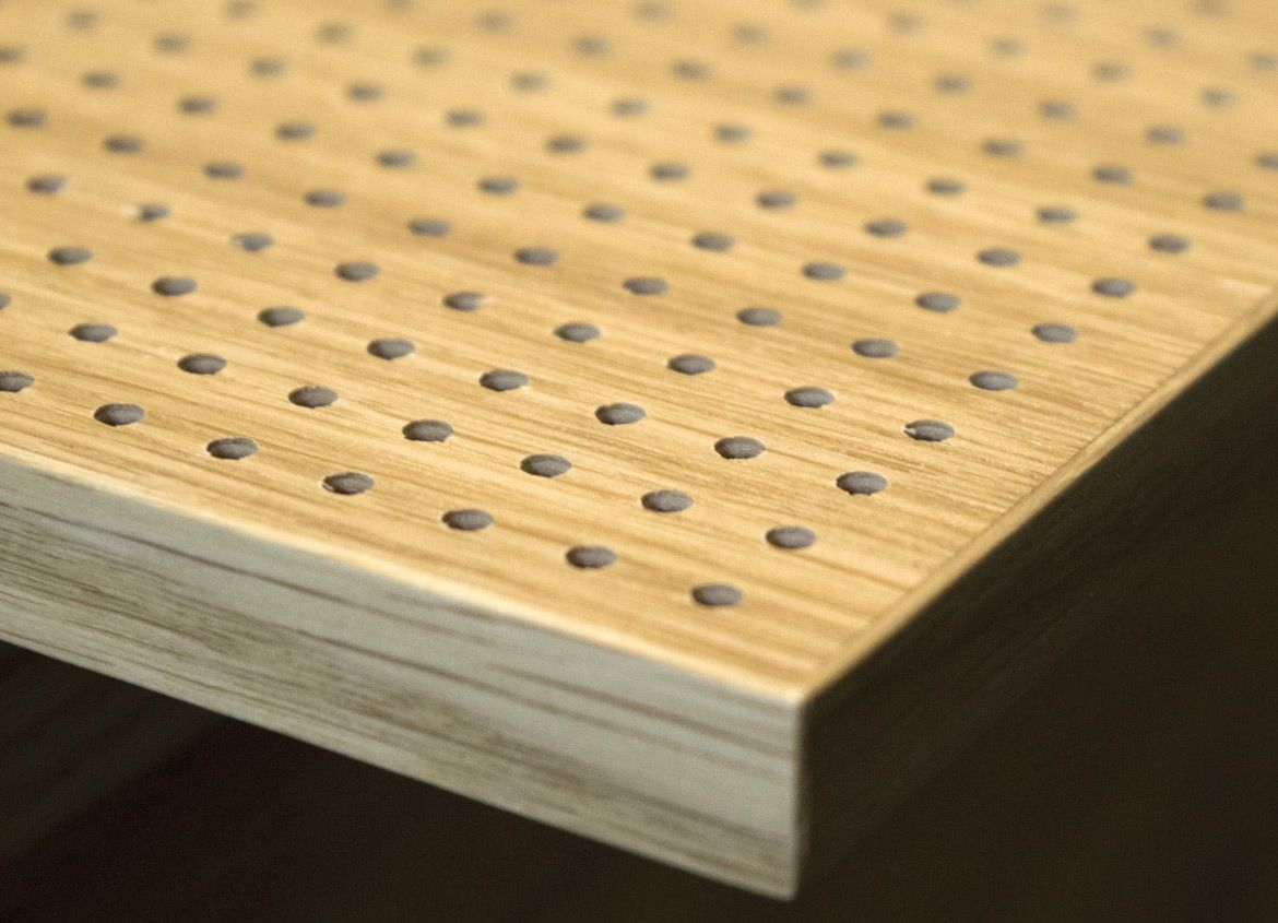 Oak Perforated Acoustic Panels