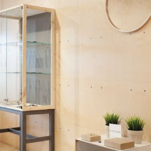 Plywood wall lining