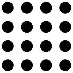 Acoustic panels with 20mm holes