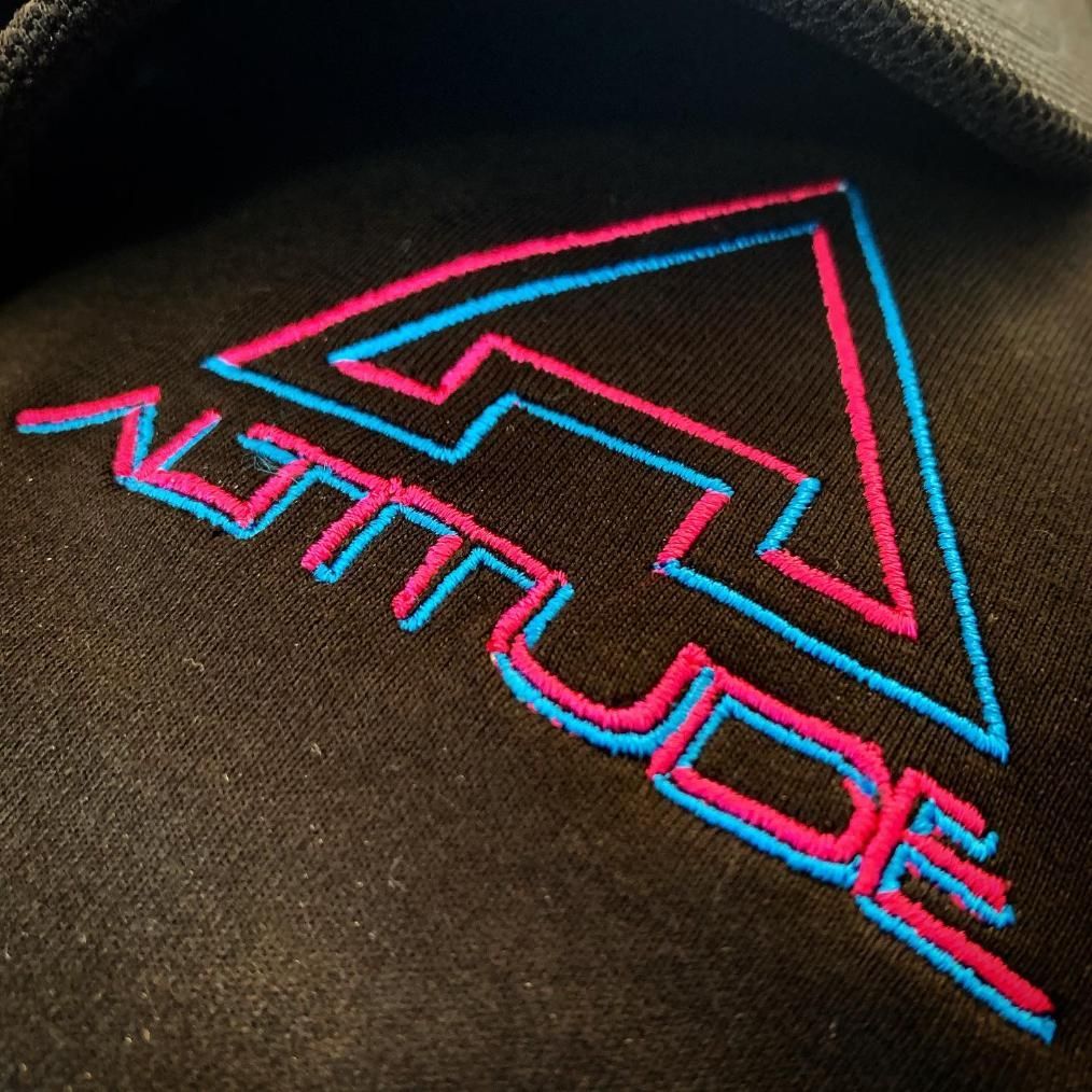 a Black Shirt With the Word Altitude Embroidered on It — Pinpoint In Alice Springs, NT