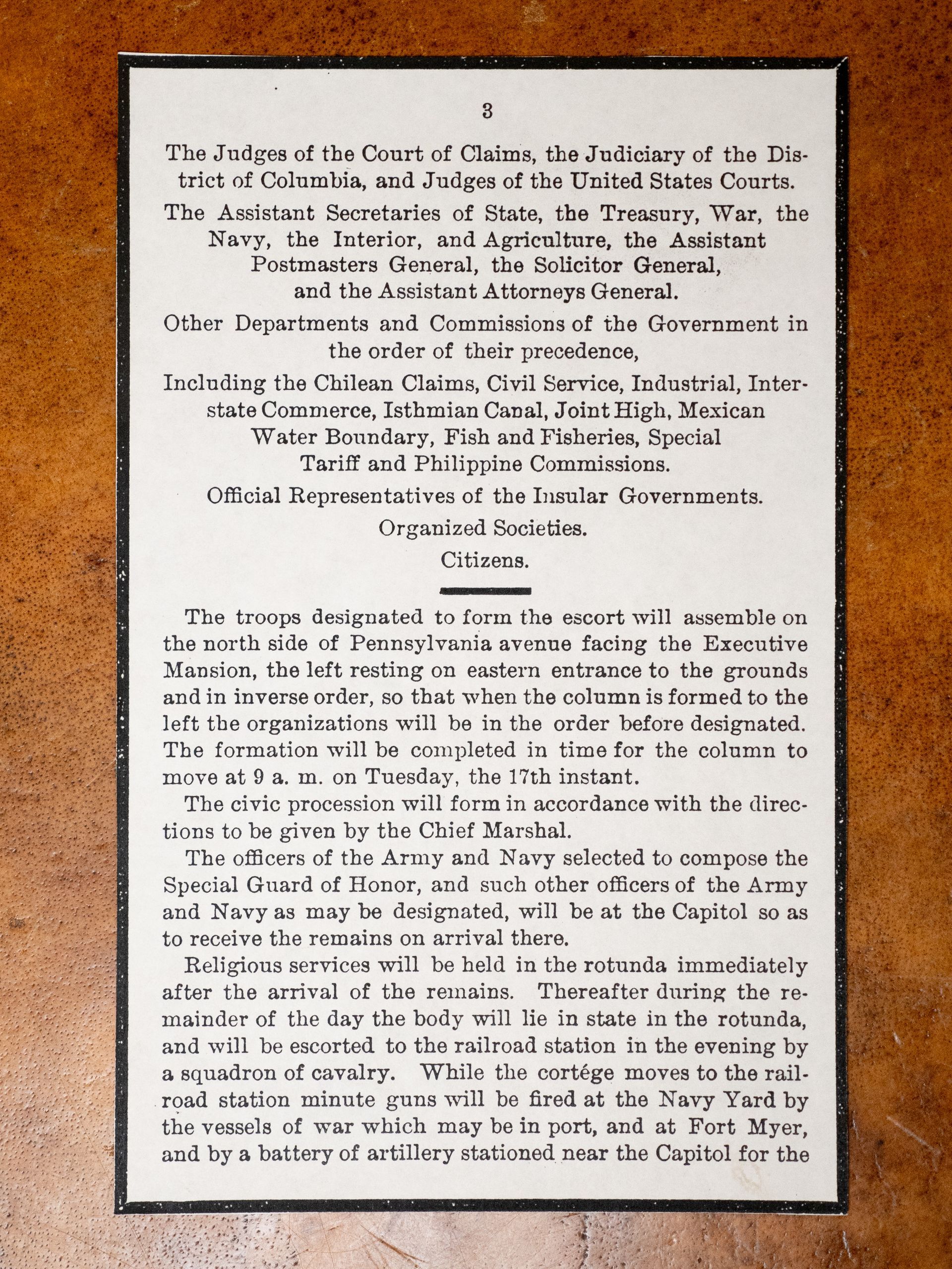 Historical article at Lee Funeral Home