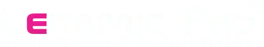 Pink stylized “E” logo on a white background.