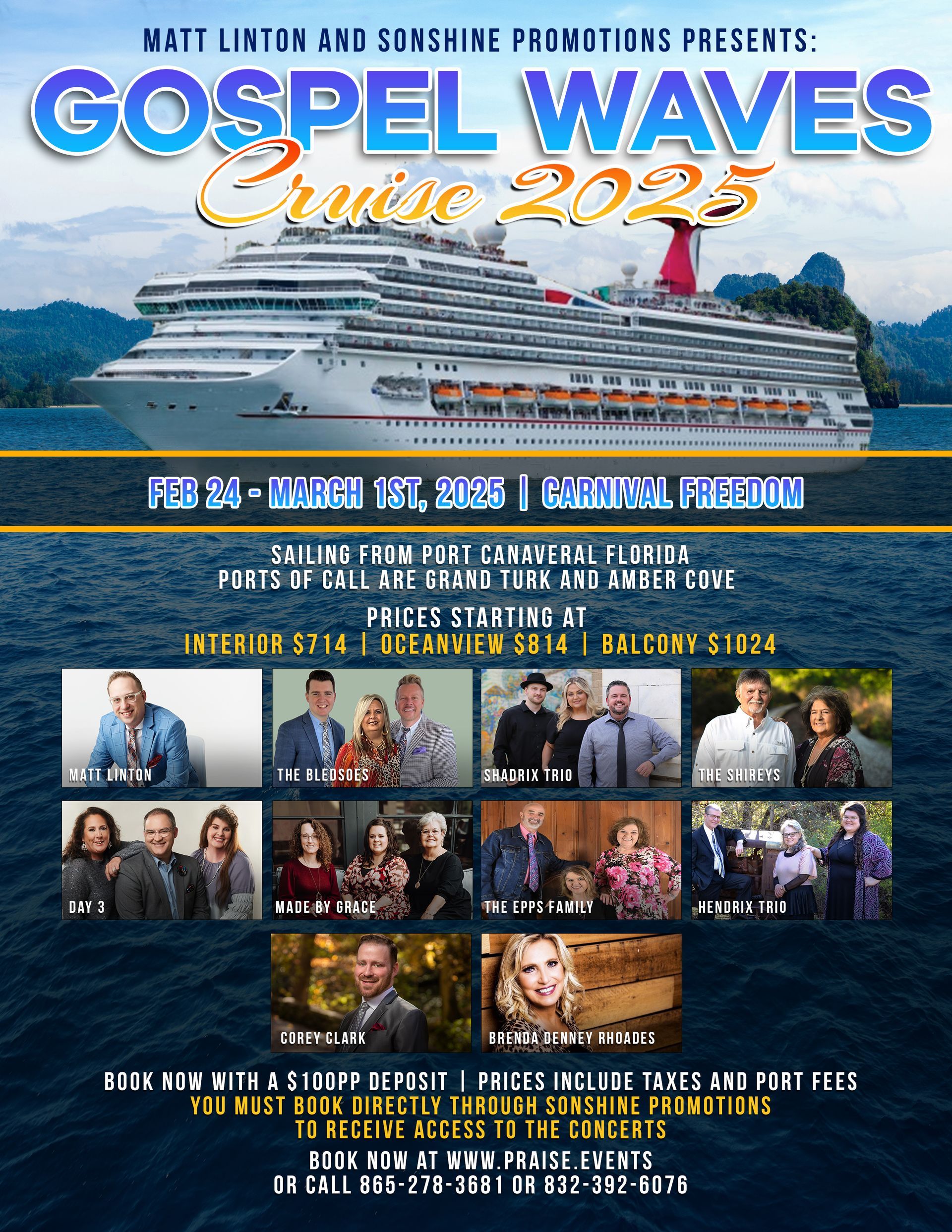 cruise in Feb.