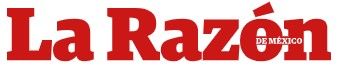 Un logotipo de La Razón de México en rojo sobre un fondo blanco.