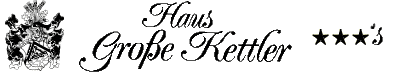 Logo Hotel „Haus Große Kettler“