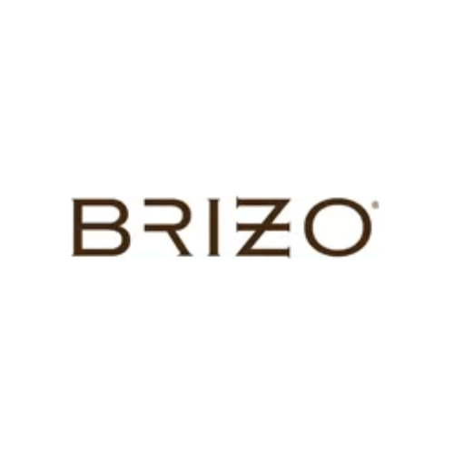 Brizo logo in dark brown on a white background