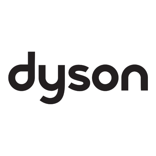 Black Dyson logo on a white background