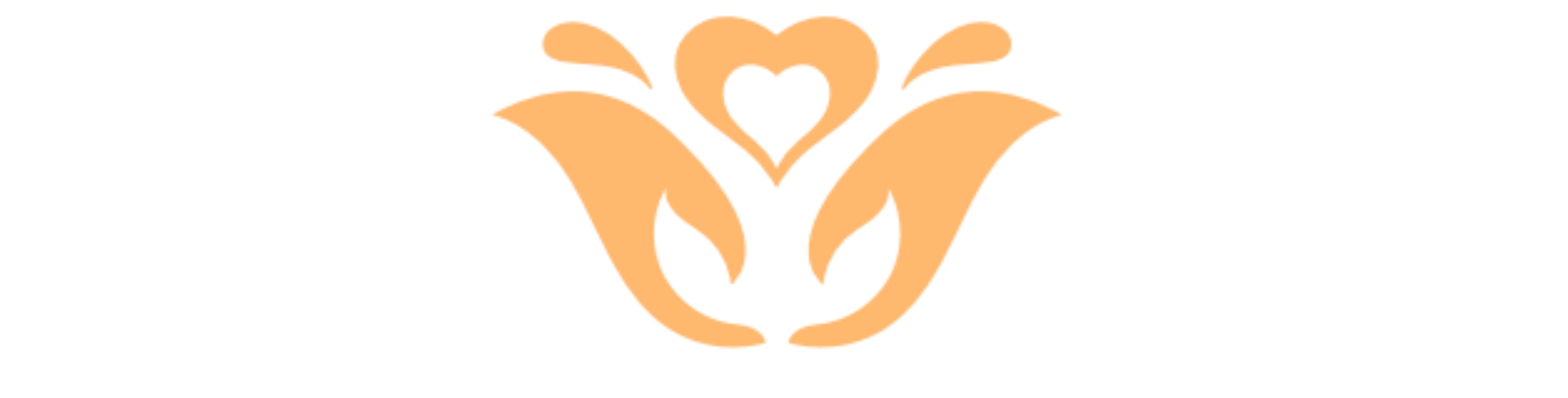 It looks like a flower with a heart in the middle.