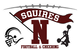Logo for Noble Squires Football and Cheer