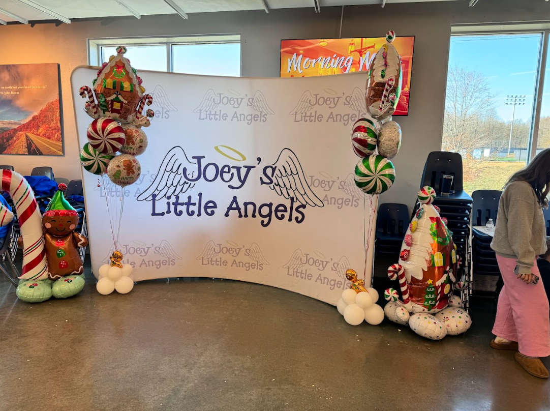 Event backdrop with 