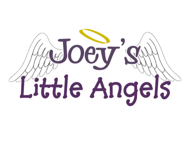 Logo with purple text 