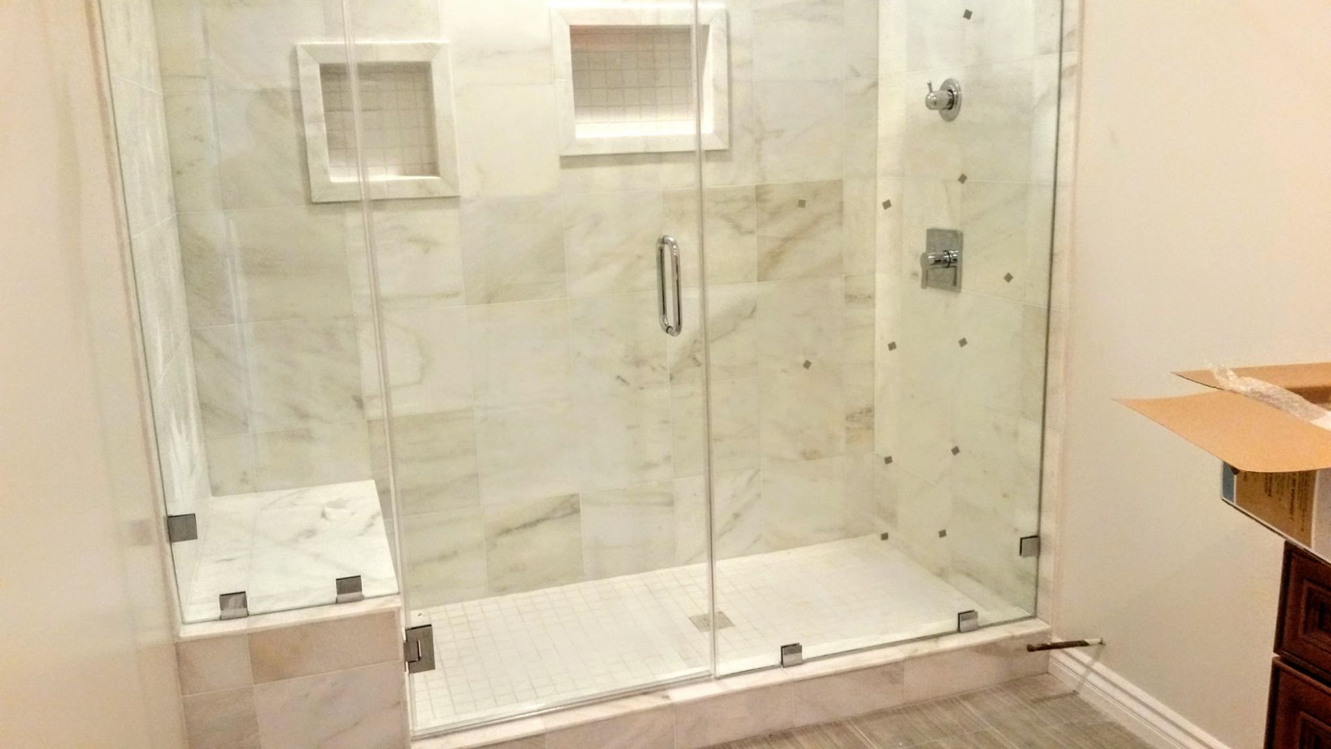Nelson Construction bathroom remodel