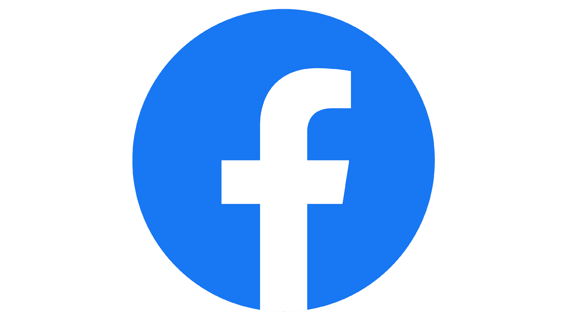 Facebook logo, white 