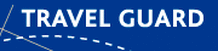 A blue sign that says travel guard on it