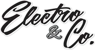 Electro & Co. logo in black script on a white background