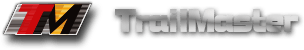 A blurred image of a logo for a company called trollmaster.