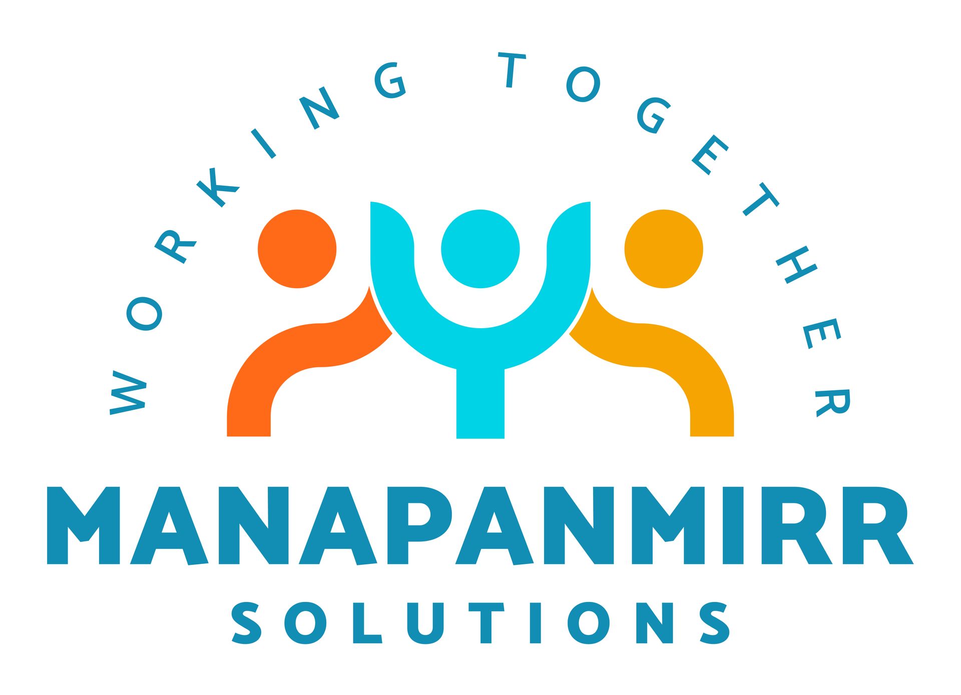 Logo: Three figures embracing. Text reads 