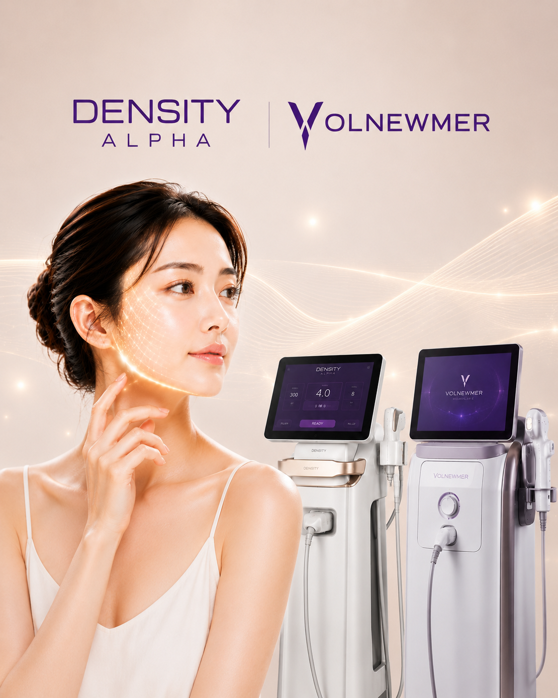 釜山西面JRYN皮膚科 Volnewmer 電波 變化