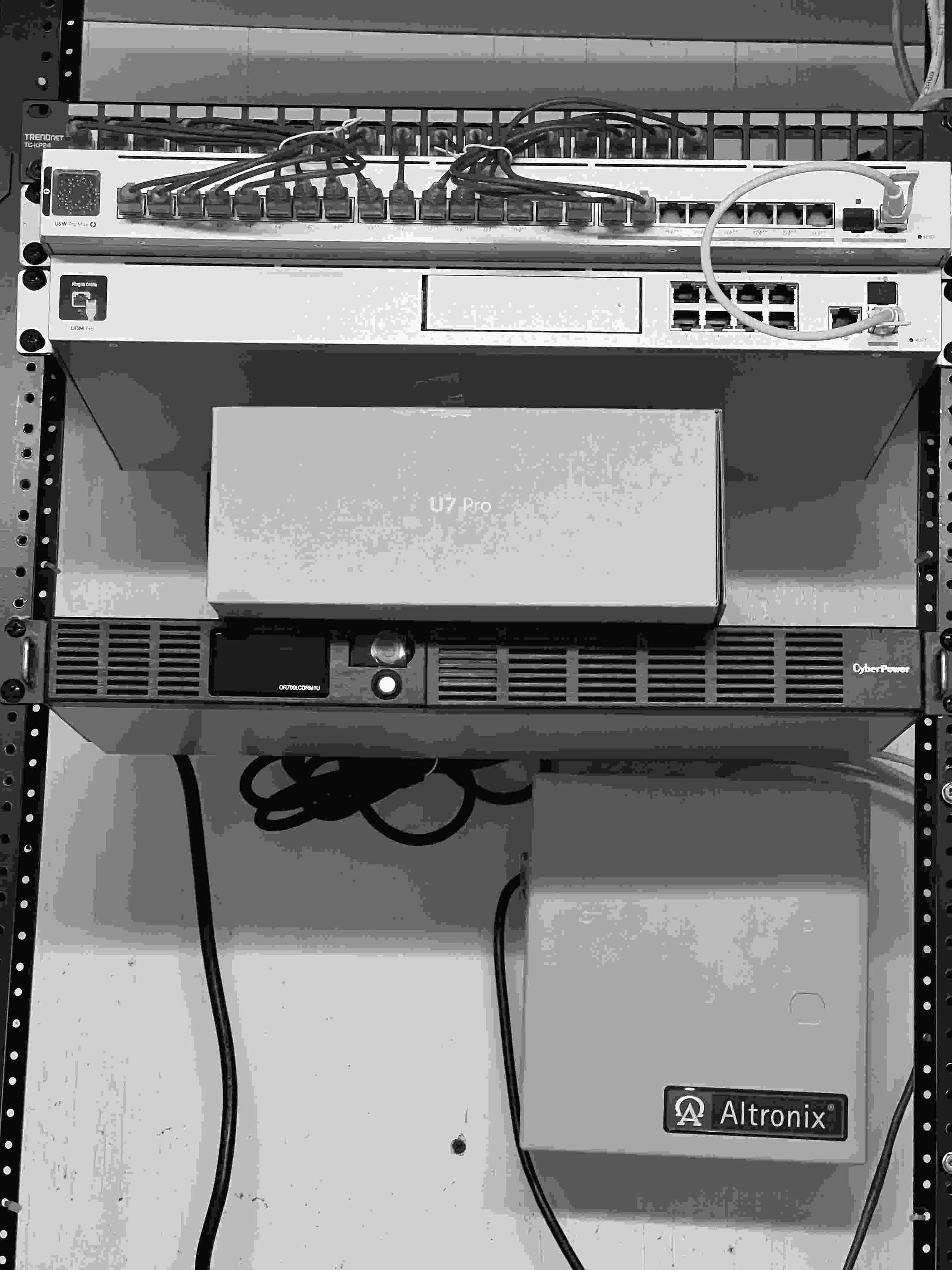 Data Network Racking for a Small Corporate Office in Ontario County, NY