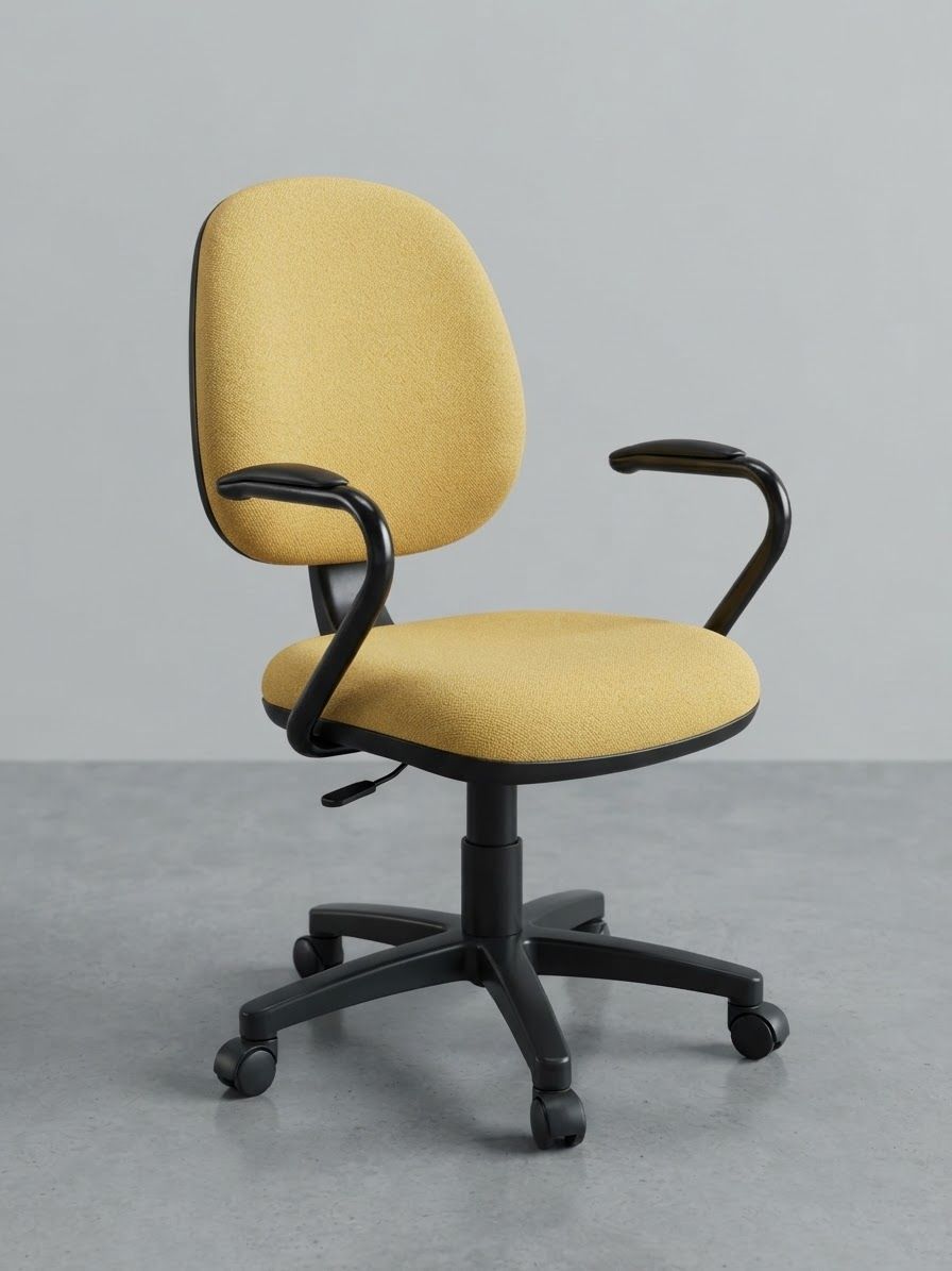 Sillón Isis bajo brazos metálicos